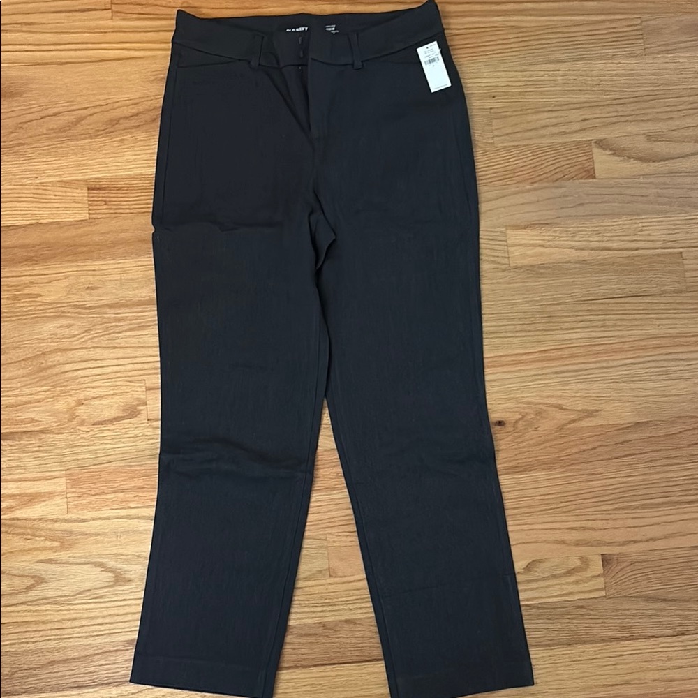 Old Navy Charcoal High-Rise Pixie Pants